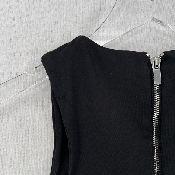 ALIX NYC Jodie Long Jumpsuit Womens XS Black Sleeveless Cut Out One Piece Racer - Picture 13 of 16